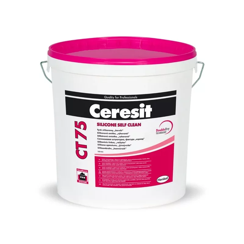 Tencuiala decorativa siliconica Ceresit CT 75